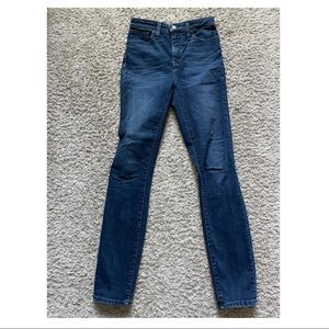 Madewell High Waist Skinny Jeans